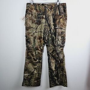Cabela's Realtree Women's Camo Cargo Pants Hunting Hiking Camping NWT